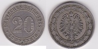 Deutsches Reich 20 Pfennig Kursmünze -