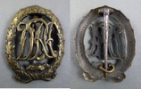 Deutsches Reich Sportabzeichen DRA (Deutscher Reichsausschuss für Leibesübungen) in Bronze -
