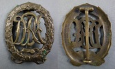 Deutsches Reich Sportabzeichen DRA (Deutscher Reichsausschuss für Leibesübungen) in Bronze -