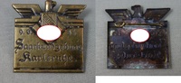 3.Reich Erinnerungsabzeichen -Saarkundgebung Karlsruhe 1934- -
