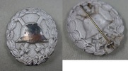 Deutsches Reich Verwundetenabzeichen Silber für die Armee und Kolonialtruppen 1918 -