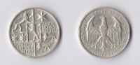Weimar 3 RM 3 Reichsmark 1927 A Marburg -