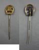 3.Reich DEUTSCHES TURN- UND SPORTABZEICHEN DRL BRONZE u. GOLD (Miniatur, 57er) -