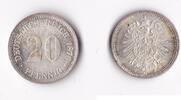 Deutsches Reich 20 Pf Kursmünze -