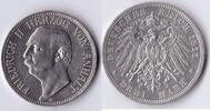 Deutsches Reich - Anhalt 3 Mark Friedrich II -