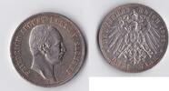 Sachsen 3 Mark Friedrich August III. -