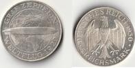 Weimarer Republik 5 Reichsmark Graf Zeppelin -