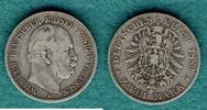 Preussen 2 Mark 1880 A Wilhelm I. s/ss 35,00 EUR  + 7,90 EUR frais d'envoi