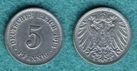 Kaiserreich 5 Pfennig 1913 J J. 12 ss 15,00 EUR  + 7,90 EUR frais d'envoi