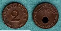 Drittes Reich 2 Reichspfennig J.362 -