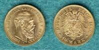 Preußen Friedrich III. (1888) 10 Mark 1888 A vz/stgl
