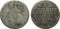 Altdeutschland bis 1871 1 Schilling Mecklenburg-Schwerin 1775 (?) schön 9,00 EUR prix TTC + 14,00 EUR frais d'envoi