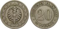 Kaiserreich 20 Pfennig -