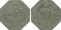 Notmünzen Sädte und Gemeinden 10 Pfennig Gotha, Zink -