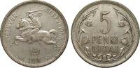 Europa (ohne €) 5 Penki Lati Litauen -
