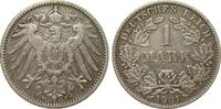 Kaiserreich 1 Mark 1901 G knapp sehr schön 7,00 EUR prix TTC + 14,00 EUR frais d'envoi