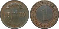 Weimarer Republik 1 Pfennig -