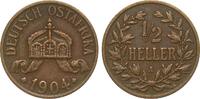 Kolonien und Nebengebiete 1/2 Heller -