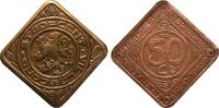 Kolonien und Nebengebiete 50 Cent (Centiemen) Gent 1915 fein zaponiert, ... 35,00 EUR  + 14,00 EUR frais d'envoi