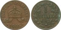 Kolonien und Nebengebiete 1 Heller -