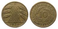 Weimarer Republik 10 Pfennig -