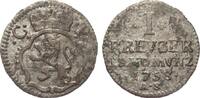 Altdeutschland bis 1871 1 Kreuzer Pfalz -
