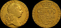 GREAT BRITAIN 1770 GEORGE III 1770 GOLD GUINEA, (RARE KEY DATE, THIRD BU... 8218,46 EUR  + 36,91 EUR frais d'envoi