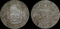 MEXICO THE REIJGERSDAAL SHIPWRECK, 1743 8 REALES PILLAR DOLLAR, NGC SHIPWRECK  1743 