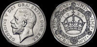 GREAT BRITAIN  GEORGE V, 1927 PROOF CROWN, “CHRISTMAS ISSUE”, PF 64
