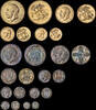 GREAT BRITAIN 1911 GEORGE V, 1911 GOLD PROOF LONG SET, CORONATION YEAR I... 39506,30 EUR  + 36,91 EUR frais d'envoi