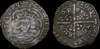 GREAT BRITAIN EDWARD IV SILVER GROAT OF LONDON, FIRST REIGN, LIGHT COINAGE ISSUE -
