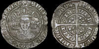GREAT BRITAIN HENRY VI SILVER GROAT, ANNULET ISSUE, CALAIS MINT -