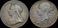 GREAT BRITAIN 1897 VICTORIA, 1897 DIAMOND JUBILEE LARGE SIZE SILVER MEDA... 726,69 EUR  + 36,91 EUR frais d'envoi