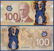 100 Dollars 2011 KANADA P.110a  Kassenfrisch