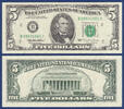 USA 5 Dollars B = NEW YORK -
