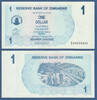 SIMBABWE / ZIMBABWE 1 Dollar 2006 Replacement ZA fast Kassenfrisch 35,00 EUR  + 6,20 EUR frais d'envoi