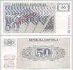 SLOWENIEN P.05s1 50 Tolarjev Specimen -