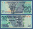 SIMBABWE / ZIMBABWE 20 Dollars 2020 Neuf