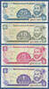 NICARAGUA 1,5,10,25 Centavos -