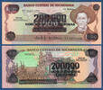 NICARAGUA 200000 Cordobas -