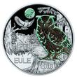 Österreich 3 Euro 2018 Tier - Taler - Serie -Eule-, <b>08 / 12</b> Ausgaben,<b> FDC hgh / <br> vz / FDC<br> Kupfer-Nickel<br> fa