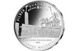 Berlin 1/4 Unze Feinsilber 2019 <b>Die 11. Volks-Unze</b> - Silber Quadriga 999/1000, 7,77 g., 27 mm Ø,in Kapsel FDC / <br> Jubiläumsausgabe