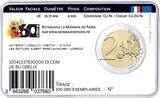 Frankreich 2 Euro 2019 60 Jahre Asterix (1959 - 2019) <b> 2. Coincard, Obelix</b> sofort lieferbar ! FDC <br> im<br> Blister