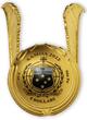 5 Dollar <br> Antique Finish-<br>35 mmØ 2022 5 $ - Harry Potter - The Golden Snitch - Der goldene Schnatz 3D - Samoa, RAR! <b>FDC (mit normale kleine Patina-Flecken)</b> <br