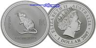 Australien 1 $ Jahr der Ratte / Chines.Tierkreiszeichen 2008 -