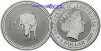 Australien 1 $ Jahr des Büffels / Chines.Tierkreiszeichen 2009 -