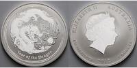 Australien 1 $ Jahr des Drachen / Chines.Tierkreiszeichen 2012 <b>-NEUE SERIE</b> Lunar II -