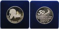 14,93g fein, 35 mm Ø  Altenbeken /  Buke Bielefeld Jubiläums-Medaille in Silber - 50 Jahre Lusch - Mobiles Faltbett 1400 v. Chr.  Anlagesilber  <...