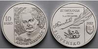 Slowakei 10 Euro 250. Geburtstag Anton Bernolak, in originaler Kapsel -