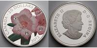 Kanada 20 $ 20 $ Kristall-Rhododendron aus dem Pacific - 3 changierender Swarowski-Kristalle -